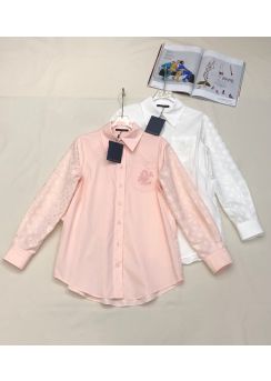 Louis Vuitton Jacquard Panel Embroidered Shirt LV2512447