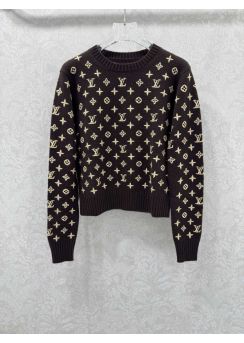 Louis Vuitton Logo Crochet Cashmere Sweater LV2512640