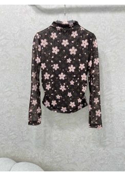 Louis Vuitton Monogram Cherry Blossom Mesh Top LV2512216