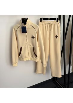 Louis Vuitton Monogram Floral Track Jacket and Pants Set Khaki Khaki LV2512559