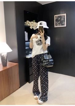 Louis Vuitton Monogram Logo Two Piece Set LV2512563