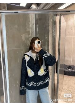 Louis Vuitton Nigo Collaboration Unisex Cardigan LV2512148