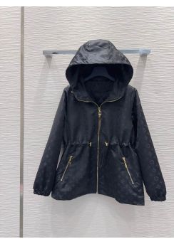 Louis Vuitton Padded Jacquard Hooded Jacket LV2512436