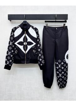 Louis Vuitton Printed Jacket and Jogger Set LV2512398