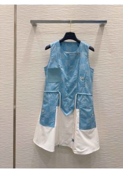 Louis Vuitton Printed Sleeveless Dress LV2512117
