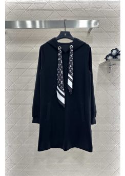 Louis Vuitton Scarf Hoodie Dress LV2512360