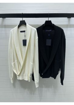 Louis Vuitton Shawl Collar V Neck Knit Cardigan LV2512616