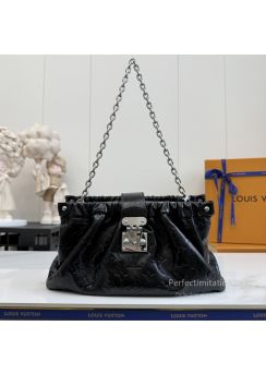 lv-black-crinkled-chain-shoulder-bag-premium-pilvj01335-01