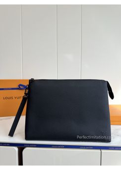 lv-black-flat-zip-pouch-with-wrist-strap-pilvj01587-01
