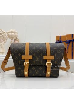lv-brown-monogram-double-buckle-messenger-bag-pilvj01468-01