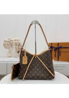 lv-brown-monogram-shoulder-tote-with-diagonal-trim-pilvj01554-01