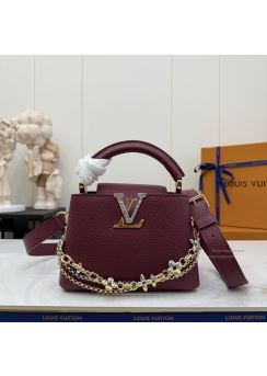 lv-burgundy-floral-chain-top-handle-bag-pilvj02272-01