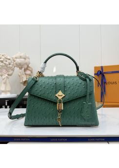 lv-green-quill-pattern-flap-top-handle-bag-premium-pilvj02102-01