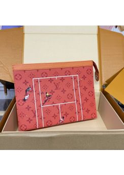 lv-orange-tennis-graphic-zip-clutch-pilvj01140-01
