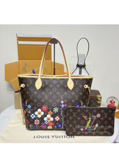 LV x TM Neverfull MM Monogram M13271