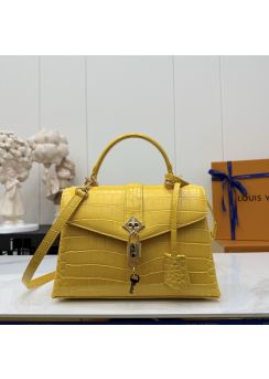 lv-yellow-reptile-pattern-lock-flap-top-handle-bag-pilvj01163-01