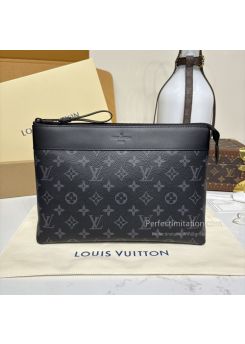 lv-black-and-grey-monogram-zip-pouch-with-wide-top-trim-premium-pilvj01350-01