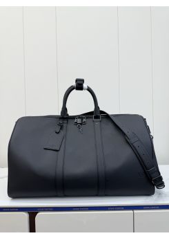 lv-black-textured-wide-travel-bag-pilvj01229-01