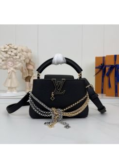 lv-black-top-handle-bag-with-mixed-tone-chains-pilvj01320-01