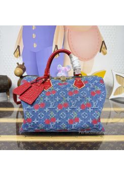 lv-blue-monogram-cherry-zip-bag-with-red-trim-pilvj01631-01
