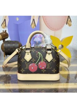lv-brown-monogram-cherry-print-dome-bag-pilvj01303-01