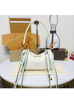 lv-cream-zip-shoulder-bag-with-pale-green-trim-premium-pilvj02105-01