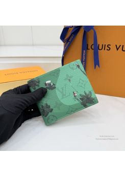 lv-green-illustrated-bifold-wallet-pilvj02222-01