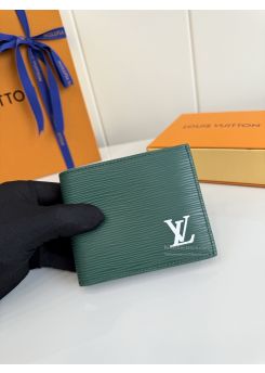 lv-green-ribbed-square-bifold-wallet-pilvj02225-01