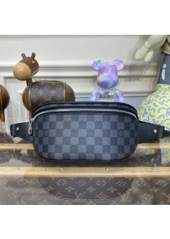 lv-grey-check-rectangular-belt-bag-pilvj02258-01