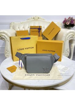 lv-grey-grained-flap-belt-bag-pilvj02255-01