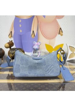 lv-light-blue-checked-zip-shoulder-bag-pilvj01464-01