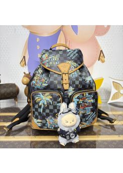 LV Montsouris Cargo Backpack 30 Damier Ebene N40755