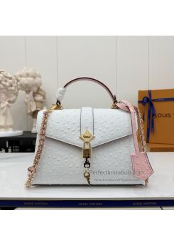 lv-white-quill-pattern-flap-bag-with-pink-trim-premium-pilvj01336-01